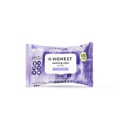 The Honest Company Honest Sanitizing Alcohol Wipes, Lavender Field